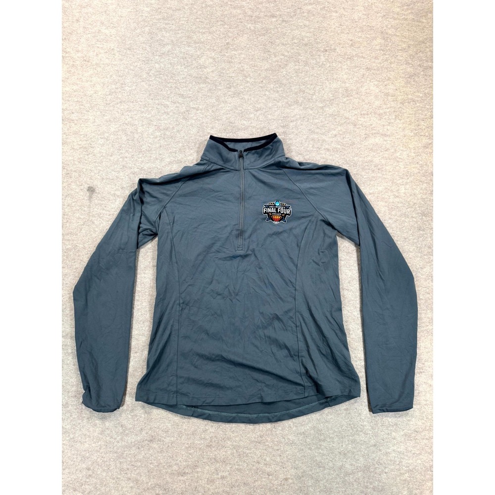 Under Armour 2023 NCAA Womens Final Four Dallas 1/4 Zip Top Blue M UW0503